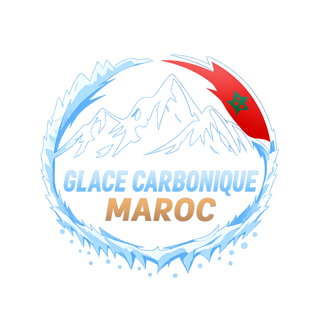 Logo carboglace maro, fournisseur de glace Carbonique