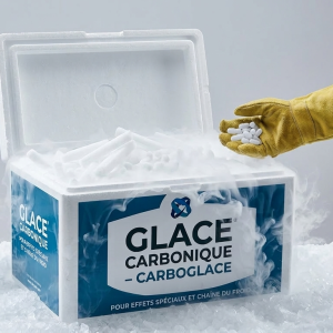 Carboglace glace carbonique pack 5kg 10kg 20kg Maroc